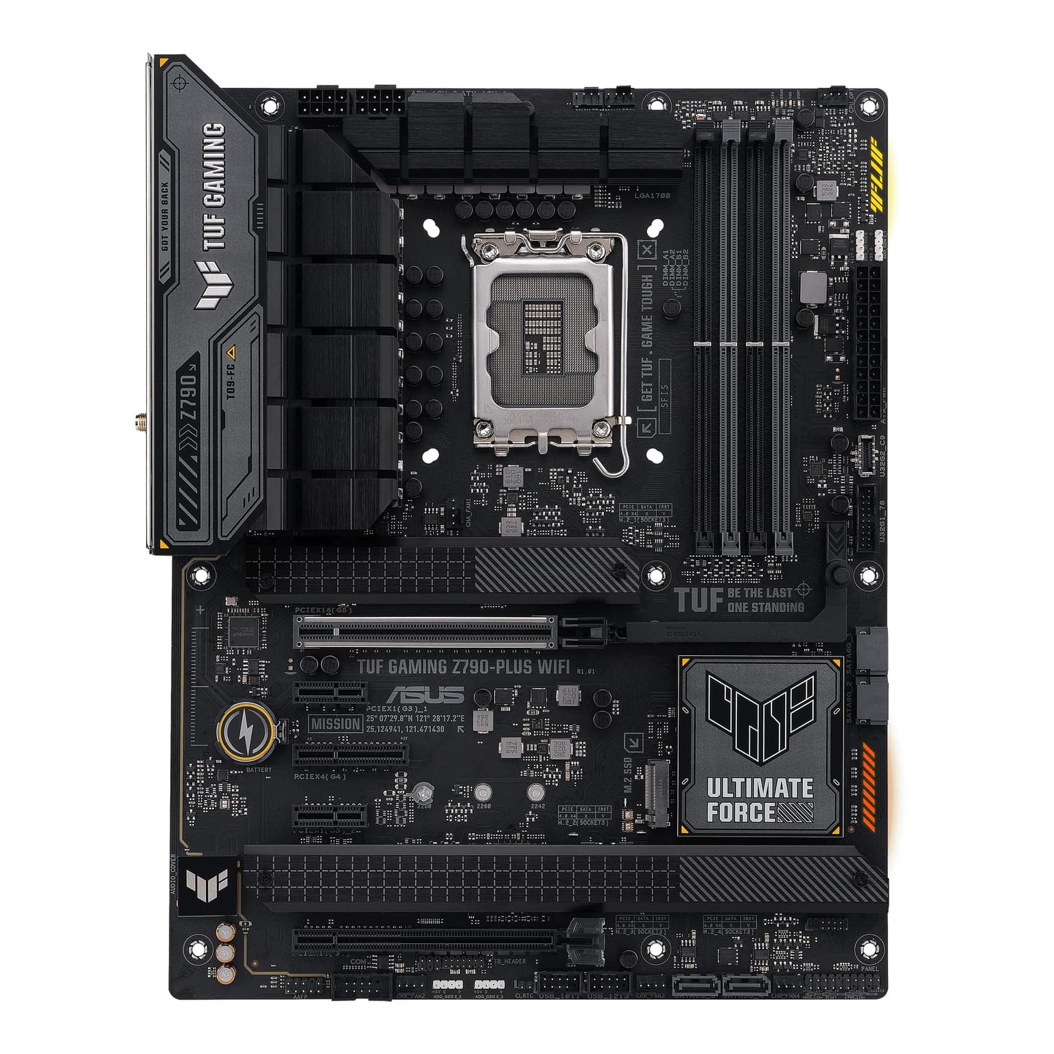 ASUS TUF GAMING Z790-PLUS WIFI s1700 Z790 4xDDR5 M.2 HDMI DP Wi-Fi BT ATX