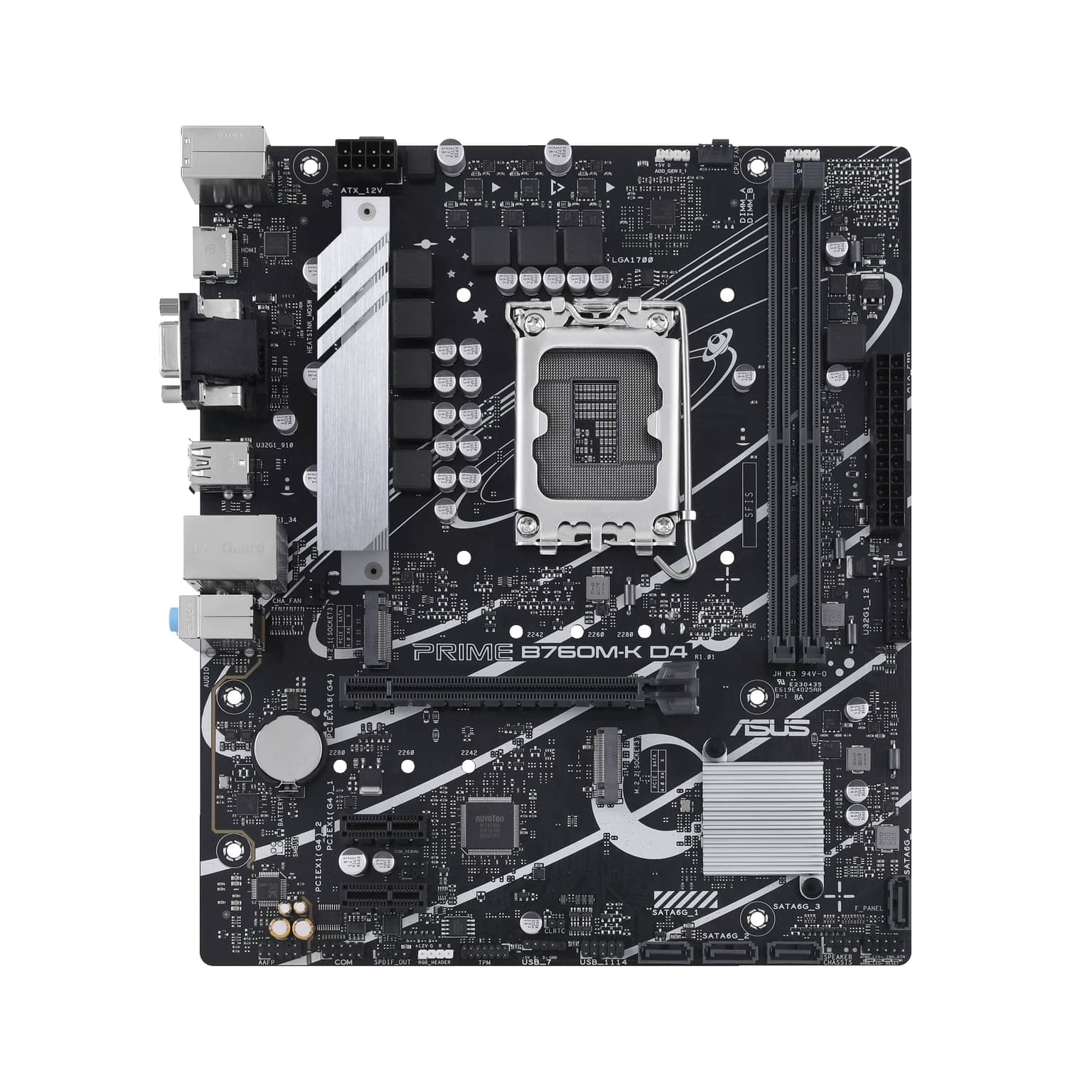 ASUS Prime B760M-K D4 Motherboard