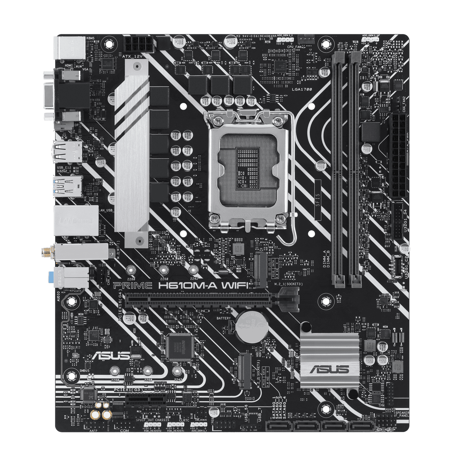 ASUS Prime H610M-A WiFi Motherboard