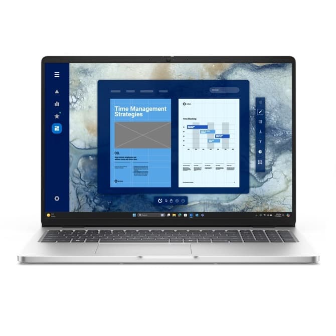 Dell 16, 16" FHD+, Intel Core Ultra 7 255U, 32GB, 1TB SSD, Linux, Silver