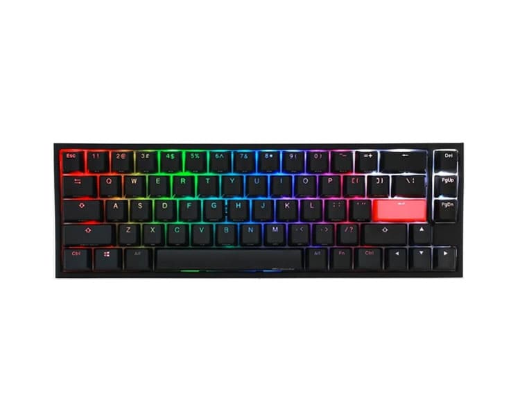 Ducky One 2 SF Cherry Red RGB LED Black/White - DKON1967ST-RRUPDAZT1