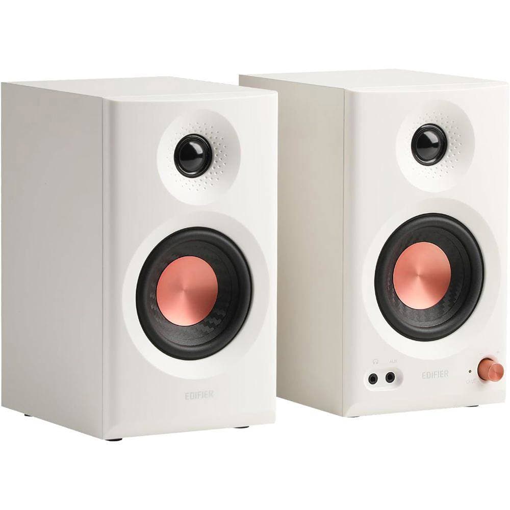 EDIFIER MR3, 36W, TRS, RCA, AUX, Bluetooth, Powered Studio Monitor Speakers, White