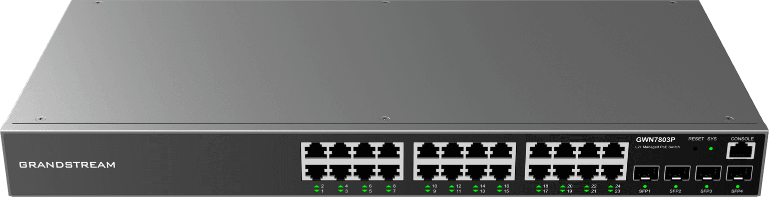 Grandstream GWN7803P Managed PoE Network Switch