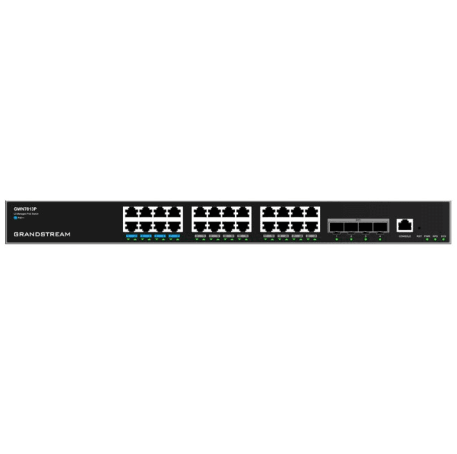 Grandstream GWN7813P Managed PoE Network Switch