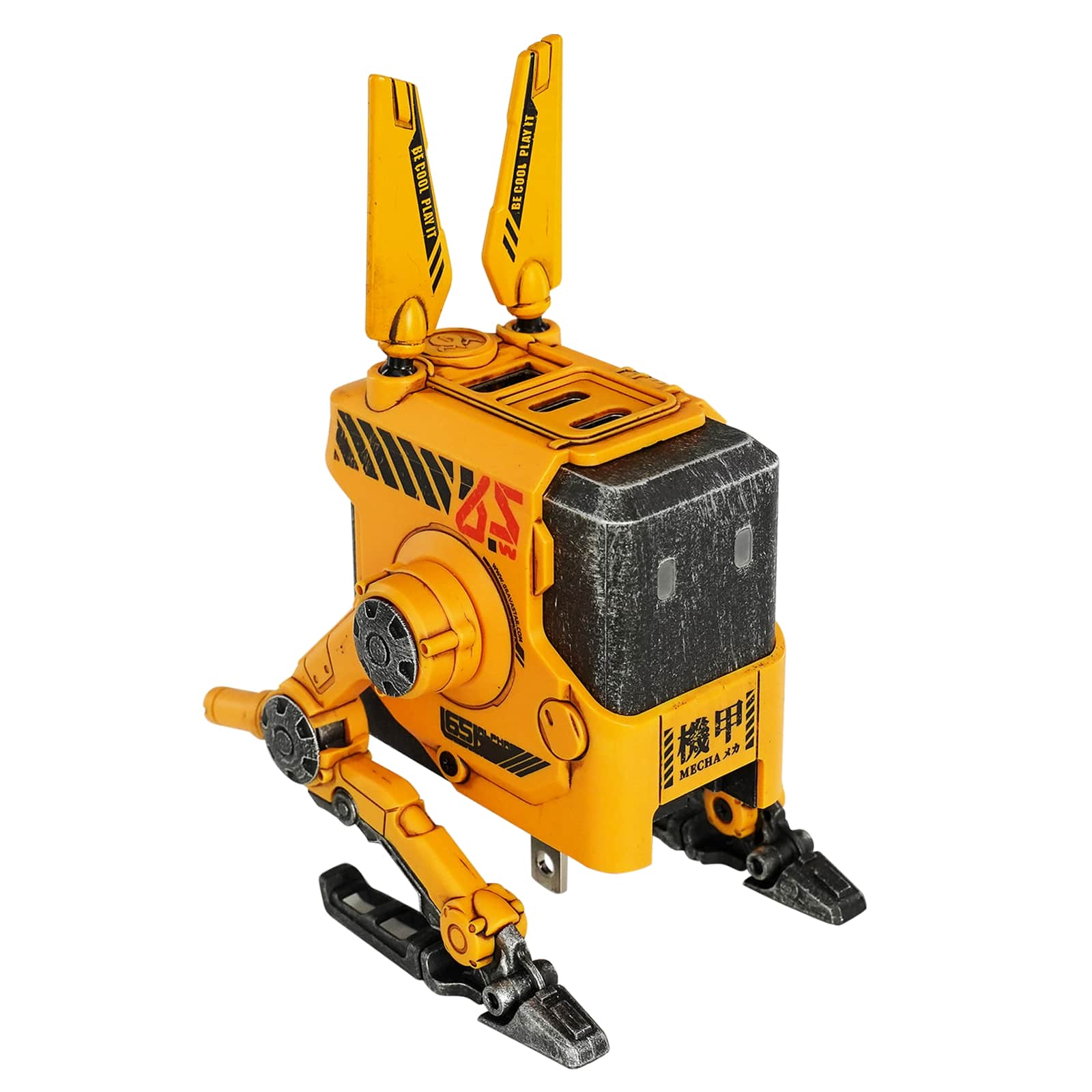 GravaStar Alpha65 65W GaN Fast Charger_EU&UK Plug_Battle-Worn Version