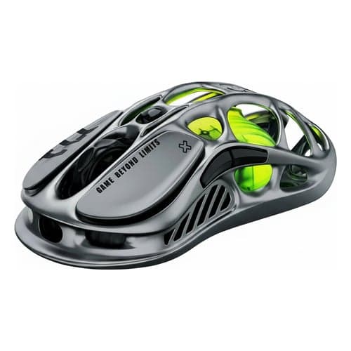 GravaStar Mercury M1 Pro Wireless Gaming Mouse Gunmetal Gray