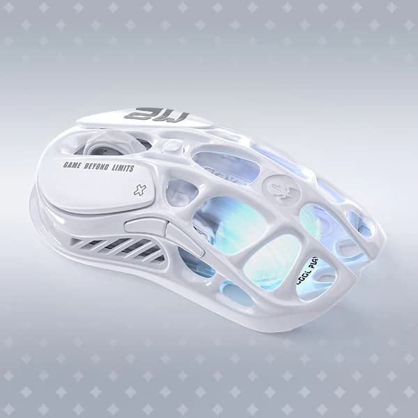 GravaStar Mercury M2 Wireless Gaming Mouse Opaline White