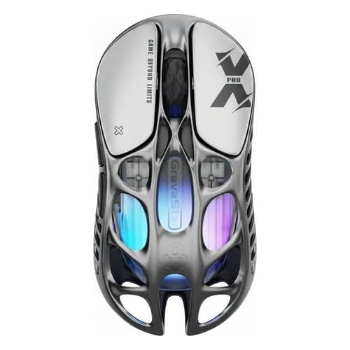 GravaStar Mercury X Pro Wireless Gaming Mouse Gray