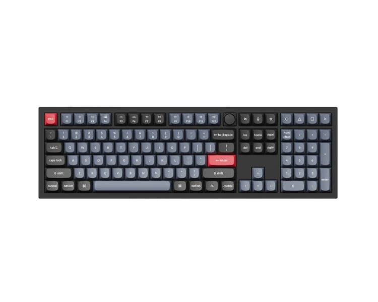 Keychron Q6 QMK RGB G PRO Blue Mechanical Keyboard Black - Q6M2_KEYCHRON