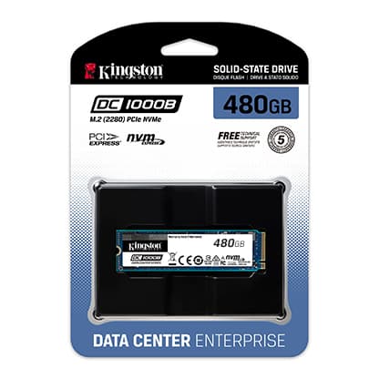 Kingston DC1000B 480GB PCIe NVMe SEDC1000BM8/480G