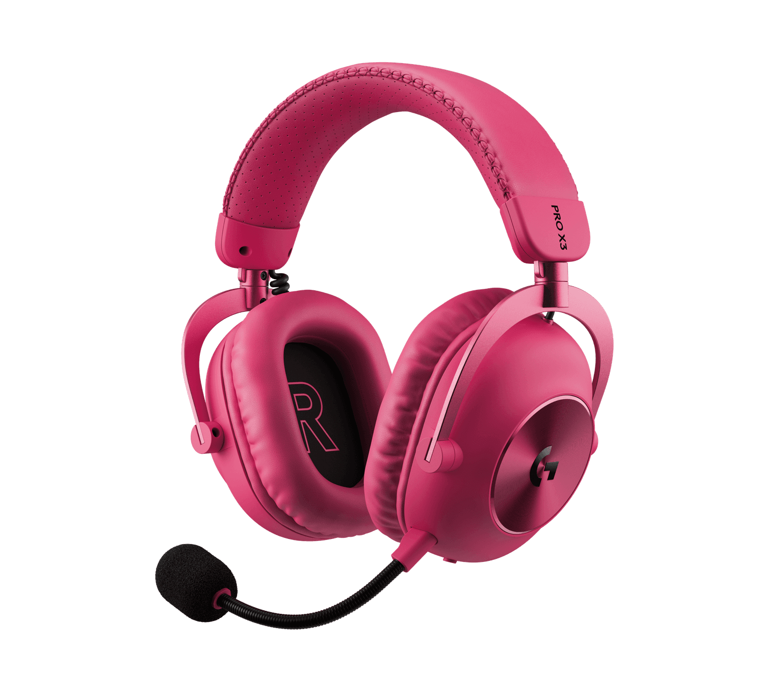 Logitech G PRO X3 LIGHTSPEED Wireless Gaming Headset - Magenta