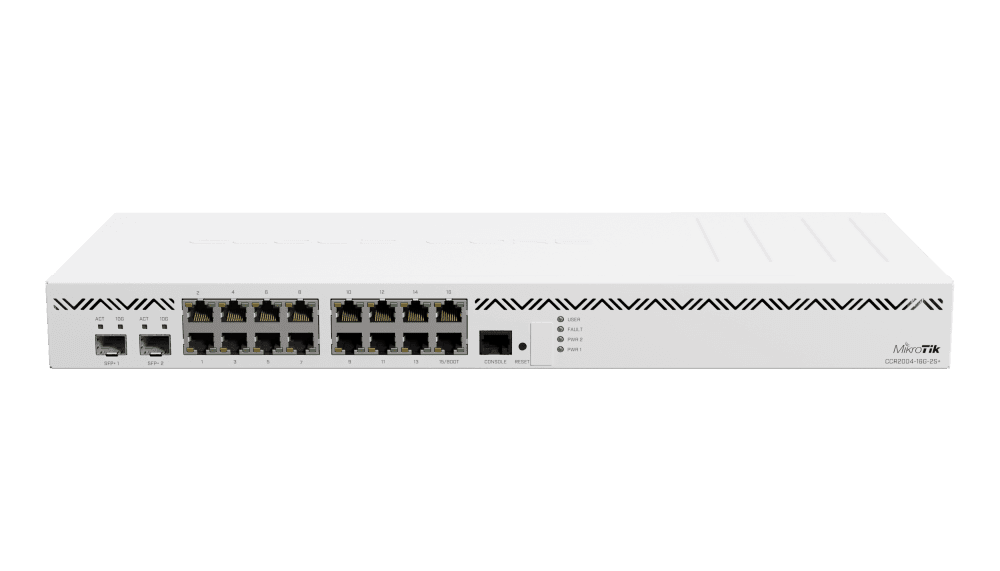 MikroTik Router - CCR2004-16G-2S+, MikroTik