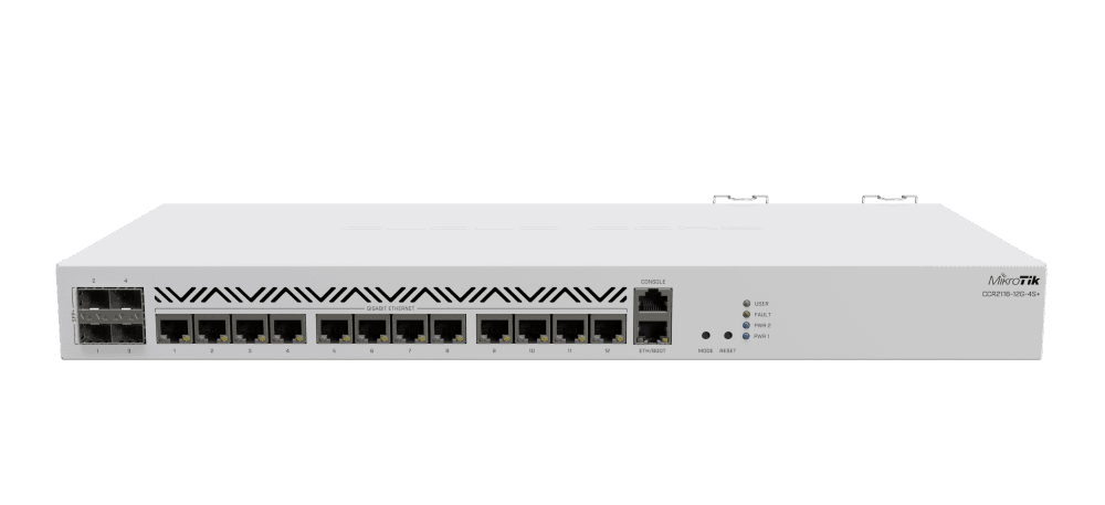 MikroTik Router - CCR2116-12G-4S+, MikroTik