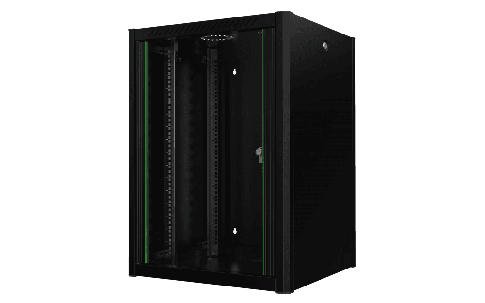 Mirsan MR.WTN16U66DE.01 WALL TYPE NETWORK CABINET, 16U W=600MM D=600MM, Mirsan