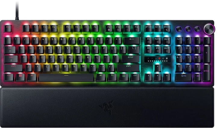 Razer keyboard Huntsman V3 Pro RGB 104key Analog Optical Switches GEN-2, USB-A/ EN, black