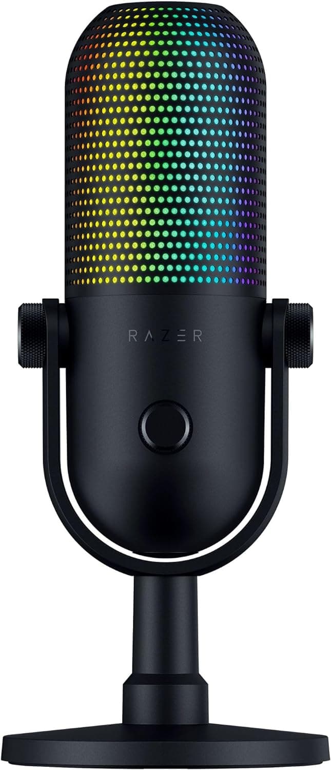 Razer gaming microphone Seiren V3 Chroma, Uni, RGB, USB-A, 2m, black