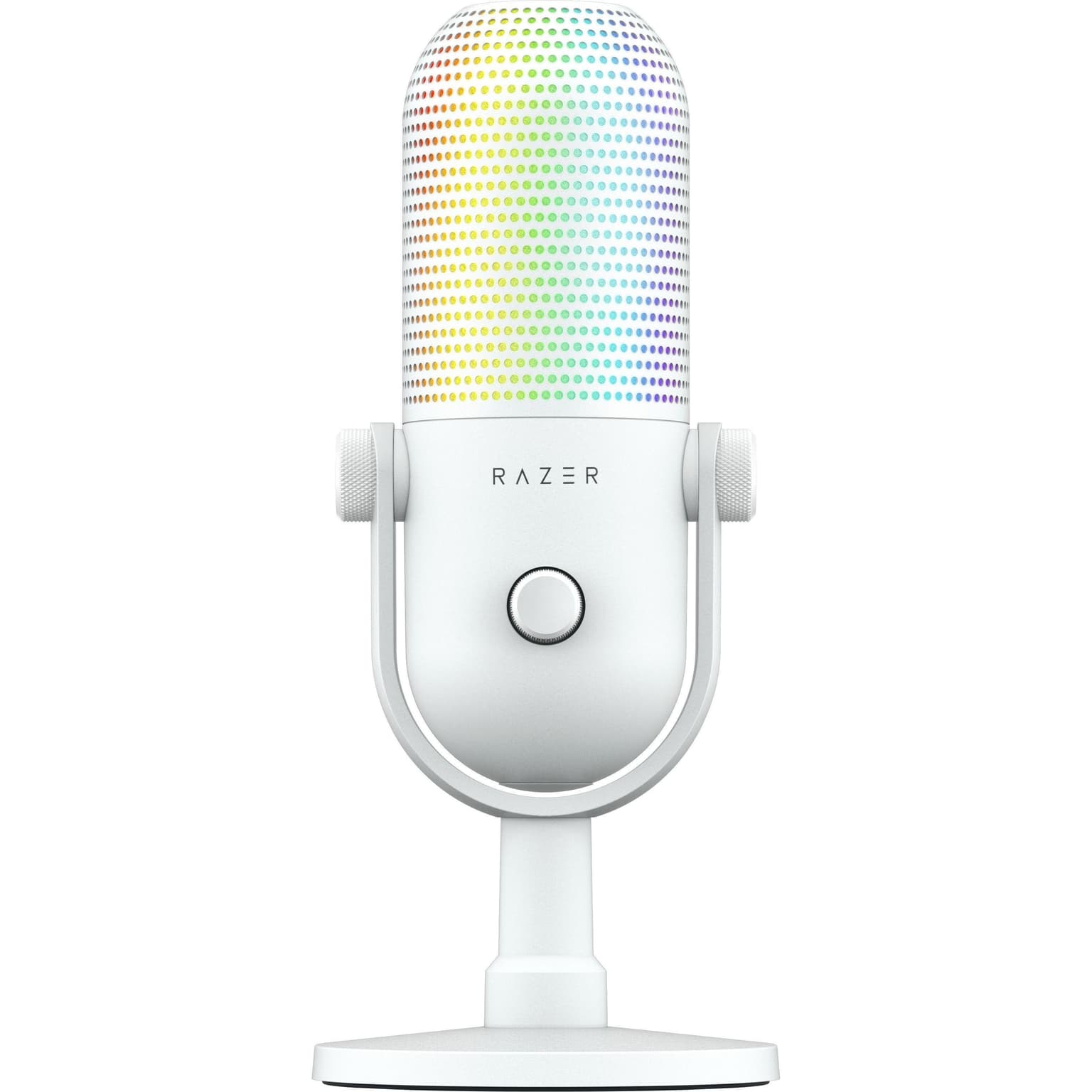 Razer gaming microphone Seiren V3 Chroma, Uni, RGB, USB-A, 2m, white