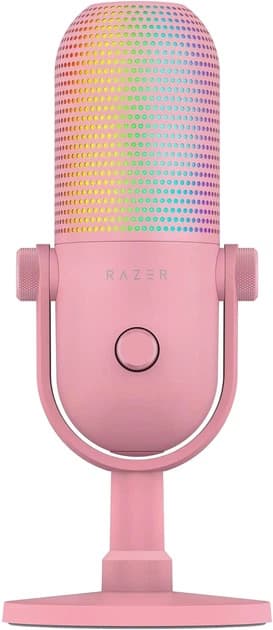 Razer gaming microphone Seiren V3 Chroma, Uni, RGB, USB-A, 2m, quartz