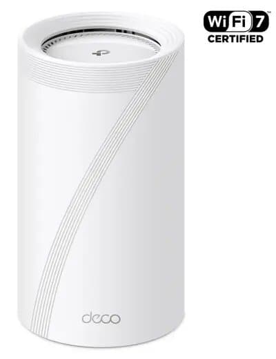TP-Link Deco BE85(1-Pack) BE19000 Whole Home Mesh Wi-Fi 7 Unit