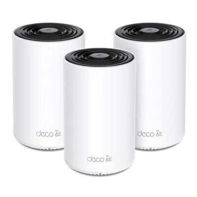 TP-Link Deco XE75 (3-Pack) AXE5400 Whole Home Mesh Wi-Fi 6E System