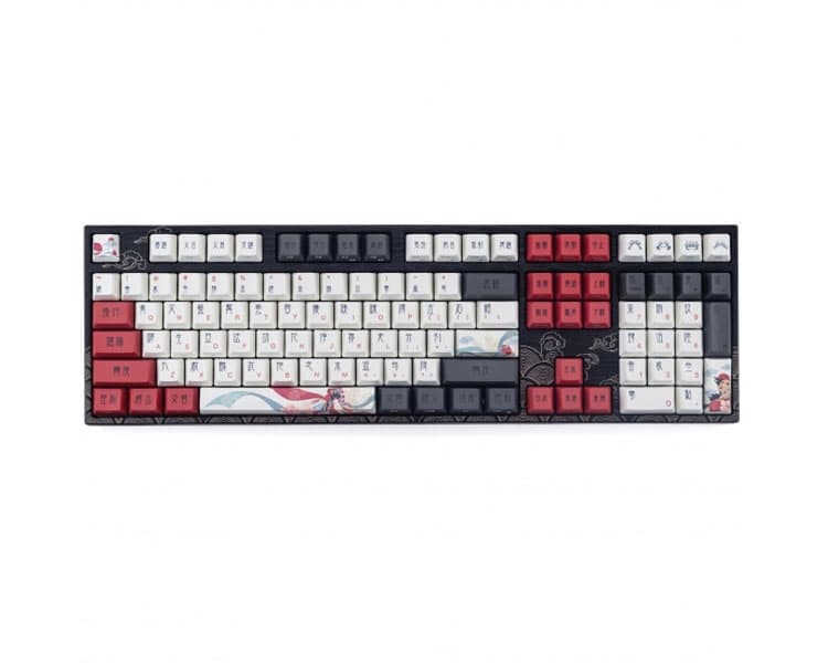 Varmilo VEM108 Beijing Opera EC V2 Iris - A36A028C3A3A17A025