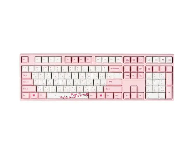 Varmilo VEM108 Sakura R1 EC V2 Ivy Wired Mechanical Keyboard - A36A042B1A3A17A036